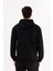 Omuz Panel Detaylı Fermuarlı Kapüşonlu Erkek Sweatshirt 3