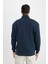 Comfort Regular Fit Rahat Kalıp Fermuarlı Dik Yaka Basic Düz Sweatshirt 6