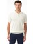 Erkek Krem Regular Fit Kısa Kollu Triko S55110T.1MA 1