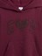 Kız Çocuk Bordo Relaxed Gap Logo Sweatshirt 2