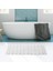 Dilan Store Küvet Paspası Vantuzlu Yapışır Dikdörtgen Duşa Kabin Banyo Duş Kaydırmazı 33X66 cm Beyaz D-141 4
