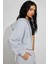 Karmelanj Crop Kapşonlu Fermuarlı Kadın Sweatshirt MG2608 3