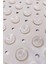 Dikdörtgen Delikli Kabartma Silikon Kaydırmaz Taban Duşakabin ve Banyo Matı (BEJ)(66X36) 4