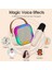 Kablosuz Mikrofonlu Karaoke Makinesi Taşınabilir Bluetooth Hoparlör Seti Bas Tiz Ayarlı 10.7X9X8 cm 1