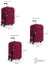 3'lü Valiz Seti 4 Teker Kumaş Valiz Lüx 3