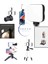 Rgb LED Işık Fotoğrafçılık, Canlı Yayın ve Video Çekimleri Cep Telefonları ve Fotoğraf Makine Uyumlu 5