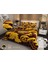 Çift Kişilik Pike Takımı Pamuklu Kumaş Jakar Dokuma Kapitone Dikişli 3D Dijital Baskılı 7 Parça-Lüks Duvet Cover Set Model. 2