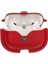 Buğz Airpods Pro 2 (2.nesil) Çanta Deri Kılıf - Kırmızı 3