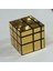 3X3X3 Mirror Sihirli Zeka Küpü Geometrik Asimetrik Sarı 2