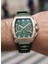 Yeşil Silikon Kordon Erkek Kol Saati MS151T-15YR 2