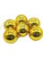 48 Adet Yılbaşı Çam Ağacı Topu Parlak Gold Çam Ağacı Süsü Parlak Süs Topları 6 cm 3