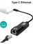 Type C Ethernet Adaptörü 10/100 Mbps USB C 3.0 RJ45 Ethernet Lan Adaptörü 4