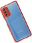 Buğz Samsung Galaxy M52 5g Kılıf Miami Şeffaf Silikon - Kırmızı 2