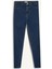 Jegging Yüksek Bel Bilek Boy Dar Paça Basic Düz Jean Pantolon 10