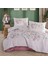 Ranforce %100 Pamuk Çift Kişilik Dört Mevsim Set Bahari V1 Pembe 1