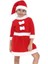 Kız Çocuk Kırmızı Noel Yılbaşı Kostümü 1
