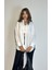 Kadın Taş Detaylı Uzun Kollu Oversize Gömlek 2