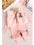 Peluş Yelekli Pamuklu Ikili Kız Bebek Tulum Set 1