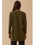 Kadın Sıfır Yaka Basic Tunik 1025 Haki 4