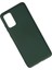 Buğz Samsung Galaxy S20 Plus Kılıf Nano Içi Kadife Silikon - Koyu Yeşil 3