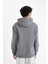 Relax Fit Kapüşonlu Baskılı Sweatshirt 6