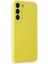 Buğz Samsung Galaxy S23 Plus Kılıf Nano Içi Kadife Silikon - Sarı 2
