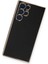Buğz Samsung Galaxy S22 Ultra Kılıf Volet Silikon - Siyah 3