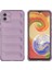 Buğz Newface Samsung Galaxy A05 Kılıf Optimum Silikon - Mor 2