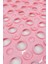Kare Kabartma Silikon Kaydırmaz Taban Duşakabin ve Banyo Matı (PEMBE)(51X53) 4
