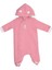 Mammaramma Winter Collection Dışı Içi Pamuklu Dolgulu Kışlık Astronot Tulum (Kozmonot Tulum) Pembe 6-9 Ay 1