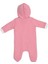 Mammaramma Winter Collection Dışı Içi Pamuklu Dolgulu Kışlık Astronot Tulum (Kozmonot Tulum) Pembe 6-9 Ay 2