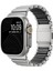 Apple Watch Ultra 2 3 49 mm Uyumlu Titanyum Kordon Silikon Iç Yüzey Hafif Premium Kayış 1