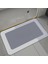 Dilan Store Kare Yazısız Model Sihirli Su Emici Banyo Paspası Kaymaz Tabanlı Abdest Paspası 38X58 cm D-60 3