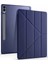 Buğz Newface Samsung Galaxy X610 Tab S9 Fe Plus 12.4 Kılıf Kalemlikli Mars Tablet Kılıfı - Lacivert 1