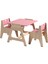 Cotable Masa Takımı Pembe 1