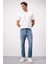 Pedro Slim Fit Dar Kalıp Normal Bel Dar Paça Jean Pantolon 7