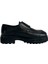 Tokalı Siyah Loafer 2
