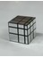 3X3X3 Mirror Sihirli Zeka Küpü Geometrik Asimetrik Gümüş Gri 1