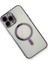 Iphone 13 Kılıf Magneticsafe Lazer Silikon - Mor 3