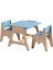 Cotable Masa Takımı Mavi 1