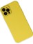 Iphone 12 Kılıf Lansman Glass Kapak - Sarı 2
