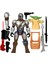 Mixmashers ™ Mandalorian ve Özel Karıştır ve Birleştir Deluxe Aksiyon Figürü Seti ve Aksesuarları 1
