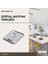 1 Adet 5kg Çok Fonksiyonlu Elektrikli Dijital Mutfak Tartısı Ekranı, Yüksek Hassasiyetli Su Geçirmez Ölçekleme, Pişirme, Keto ve Yemek Hazırlığı Için Paslanmaz Çelik Yüzeyli Ölçekleme 1