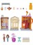 World Small Doll Diagon Alley (Hermione ve Fred) 3