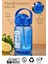 Spor Matarası Suluk - 1000 ml Pipetli , Kilitli Kapak, Su Sızdırmaz Tasarım - Mavi 1
