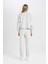 Regular Fit 2'li Takım Sweatshirt Beli Lastikli Jogger Eşofman Altı 15