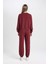 Regular Fit 2'li Takım Sweatshirt Beli Lastikli Jogger Eşofman Altı 15