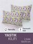 Pamuk Kumaşlı Penye Fermuarlı 2 Adet Yastık Kılıfı 1