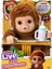 Live Pets My Baby Monkey - 50'den Fazla Ses ve Reaksiyon Özelliğine Sahip Sevimli Interaktif Bebek Maymun Oyuncağı, Hareketli Ağız, Başparmak Emme, Biberon ile Beslenme ve Sallanma Özellikleri 2