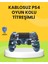 Ps4 Uyumlu Kablosuz Oyun Kolu Ergonomik Çift Titreşimli 1